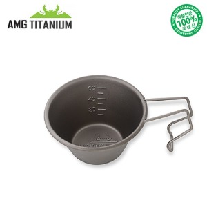 [AMG티타늄] 티타늄 소주컵(샌딩)80ML