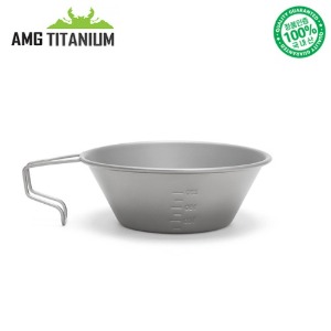 [AMG티타늄] 티타늄 고정형 시에라컵S(샌딩)150ML